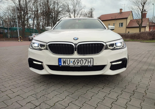 BMW Seria 5 cena 118700 przebieg: 156000, rok produkcji 2017 z Kutno małe 67